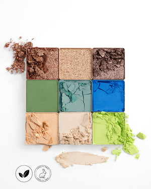 Ohana&K Cosmic Nights Eyeshadow Palette – Vegan, Cruelty-Free, Celestial Shades