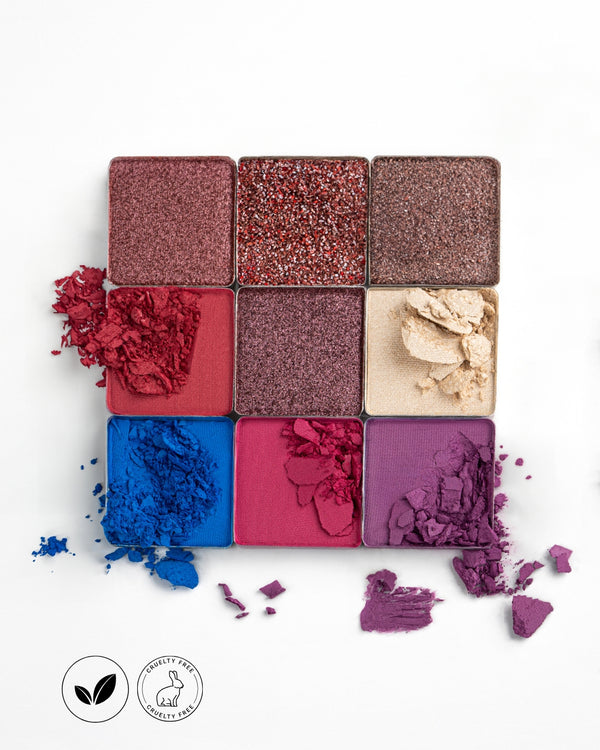 Ohana&K Eternal Echoes Eyeshadow Palette – Vegan, Cruelty-Free, Versatile Shades