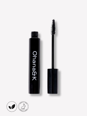 Ohana&K Tube Waterproof Mascara – Vegan, Cruelty-Free, Long-Lasting Volume