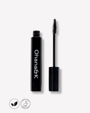 Ohana&K Tube Waterproof Mascara – Vegan, Cruelty-Free, Long-Lasting Volume